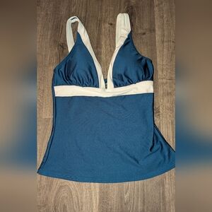 👑 HP 👑 DKNY Blue Tankini Top